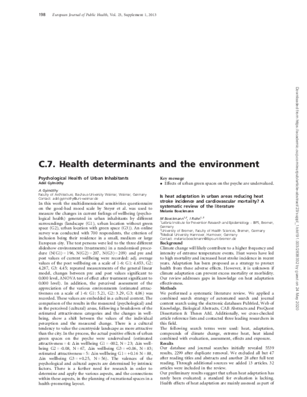 (PDF) The association of floods and child malnutrition in rural eastern ...