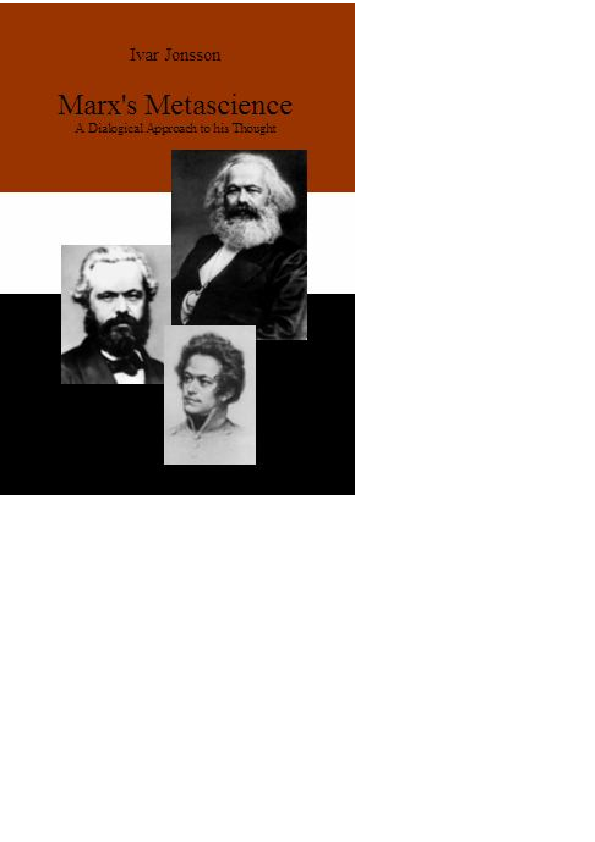 (PDF) Marx's Metascience: A Dialogical Approach to his Thought