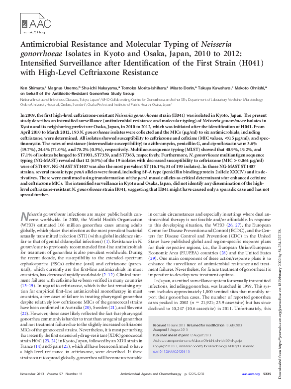 (PDF) Antimicrobial resistance and molecular typing of pseudomonas ...