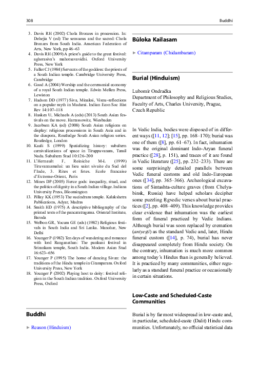 First page of “Burial (Hinduism)”