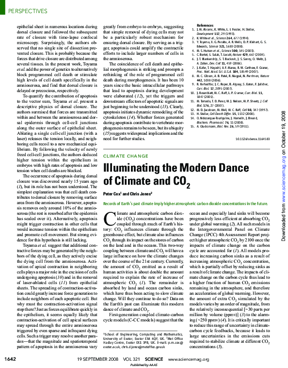 CLIMATE CHANGE: Illuminating the Modern Dance of Climate and CO2