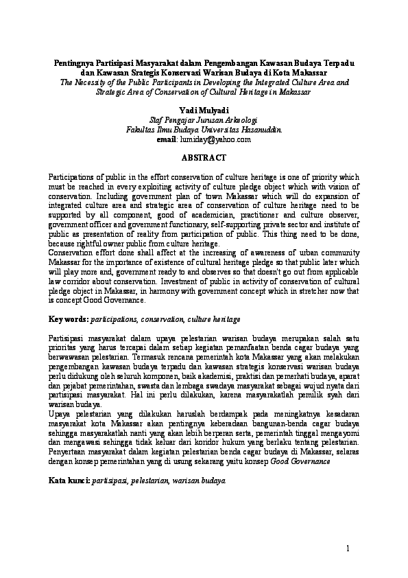 Kolaborasi Masyarakat Desa Bendasari dalam Pelestarian Alam dan Konservasi Keanekaragaman Hayati