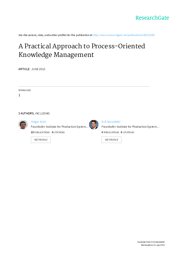 (PDF) Intellectual Capital and Knowledge Management as Drivers of ...