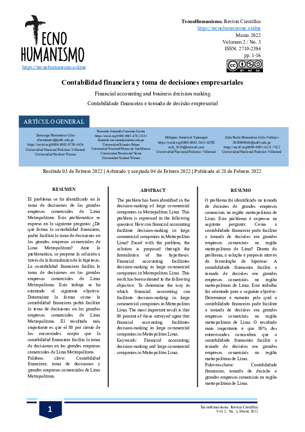 (PDF) Contabilidad financiera y toma de decisiones empresariales