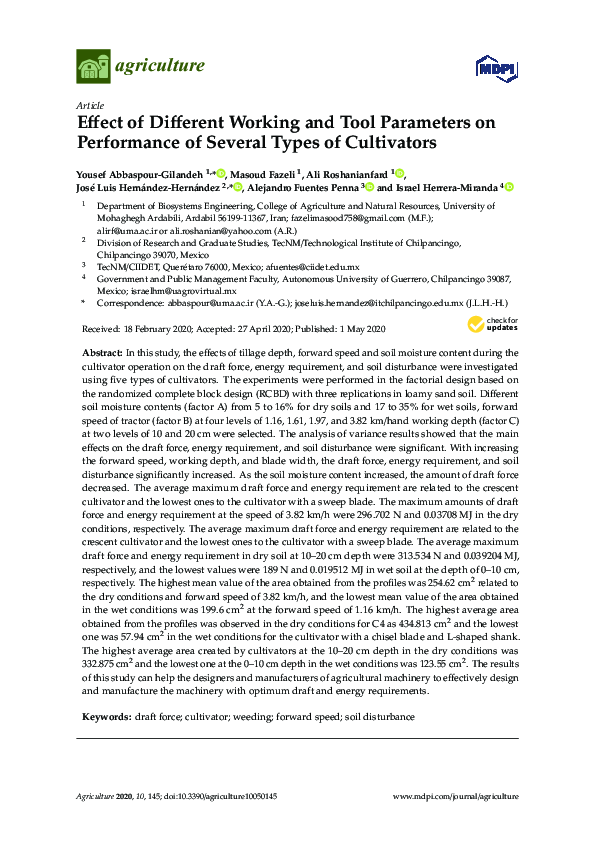 (PDF) Effect of Different Working and Tool Parameters on Performance of ...
