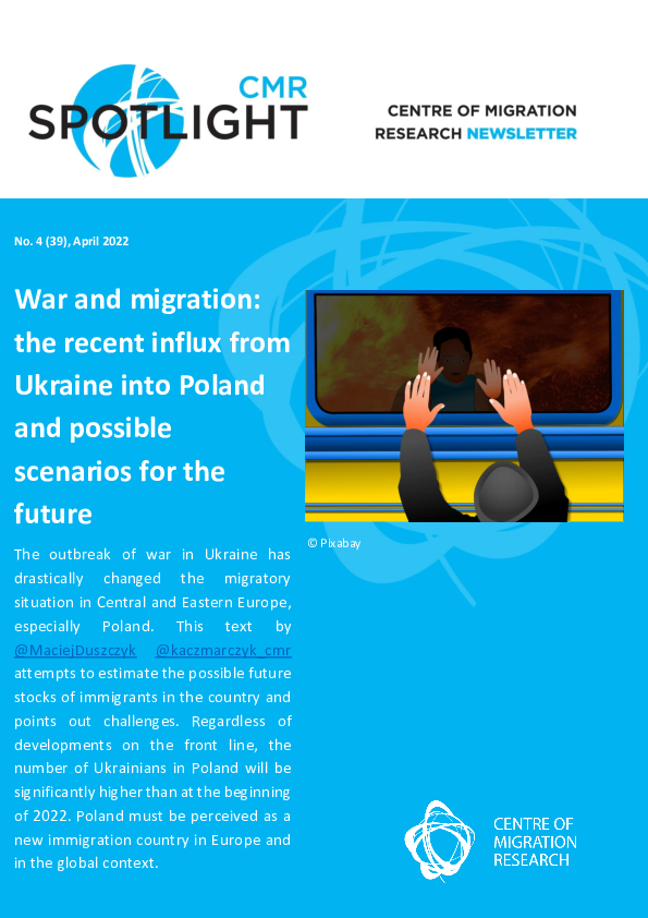 (PDF) War and migration: the recent influx from Ukraine into Poland and