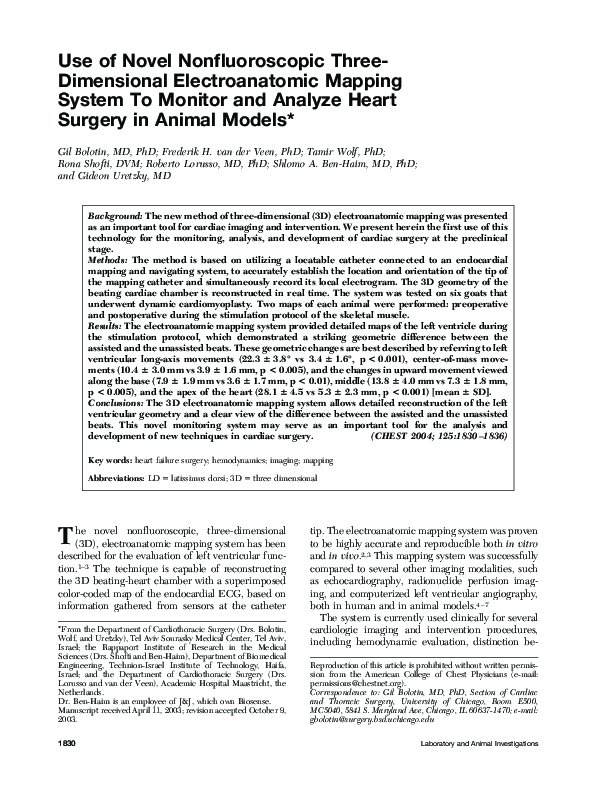 (PDF) Use of Novel Nonfluoroscopic Three-Dimensional Electroanatomic ...