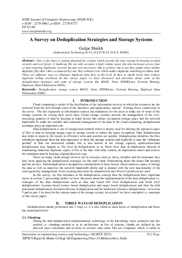 (PDF) Strategies are explained in detail : 3 . 1 . Data unit based ...