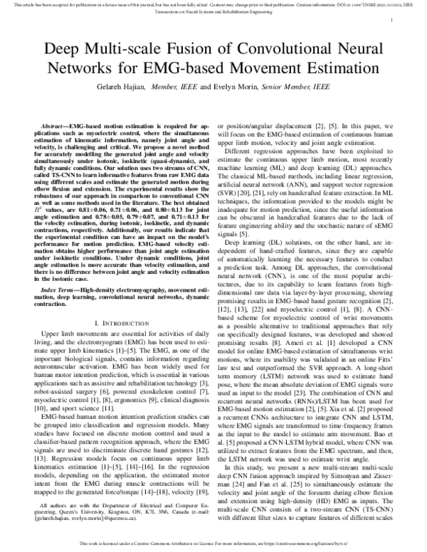 (PDF) Deep Multi-scale Fusion of Convolutional Neural Networks for EMG ...