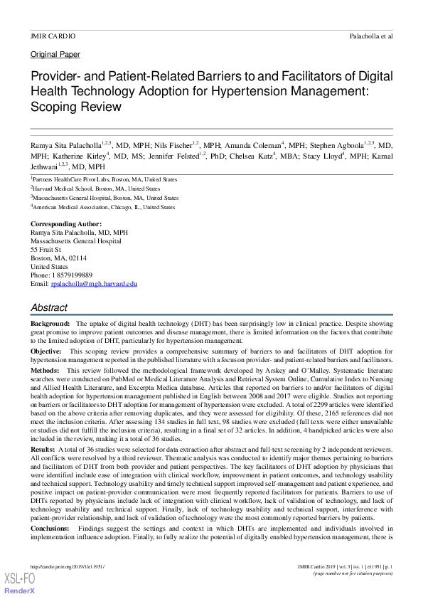 (PDF) Provider- and Patient-Related Barriers to and Facilitators of ...