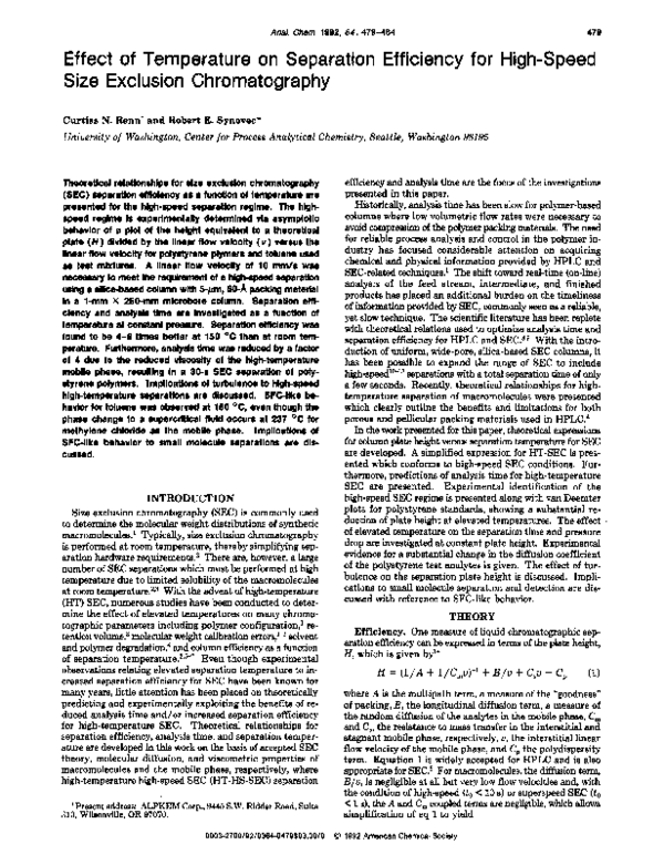 (PDF) Effect of temperature on separation efficiency for high-speed ...