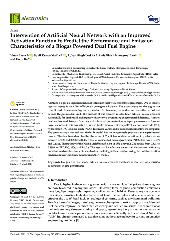 (PDF) Intervention of Artificial Neural Network with an Improved ...