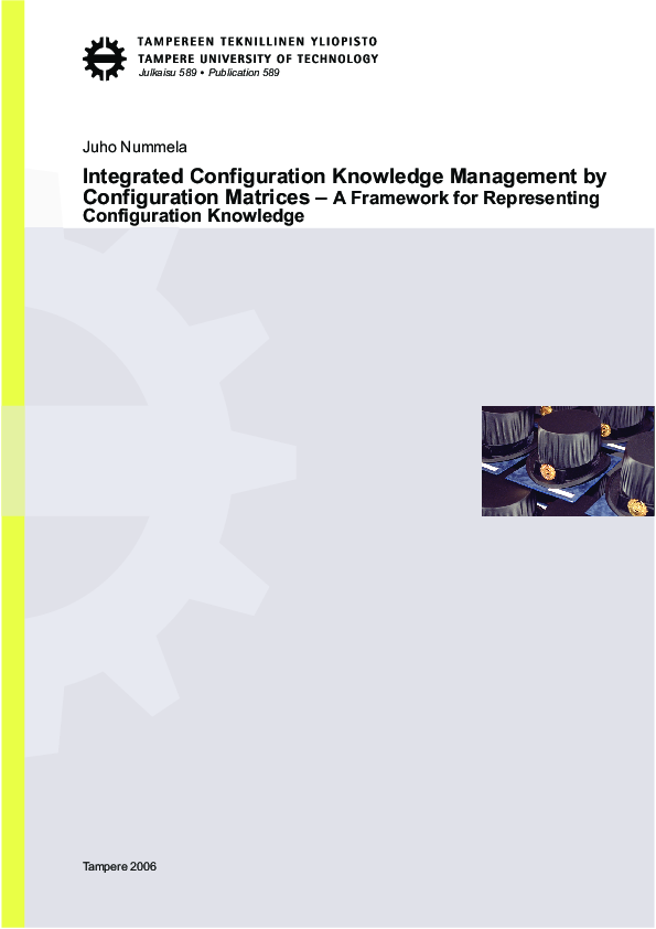(PDF) Integrated Configuration Knowledge Management by Configuration ...