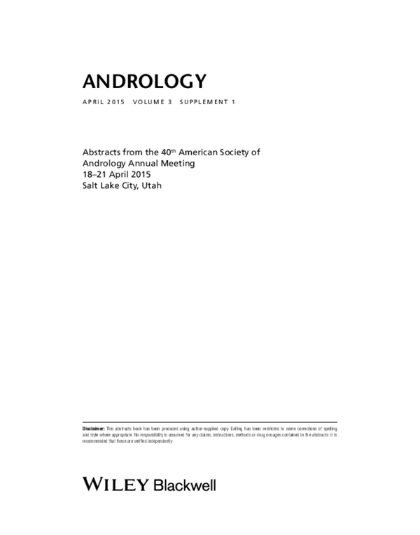 (PDF) Abstracts from the ASA 40thAnnual Meeting