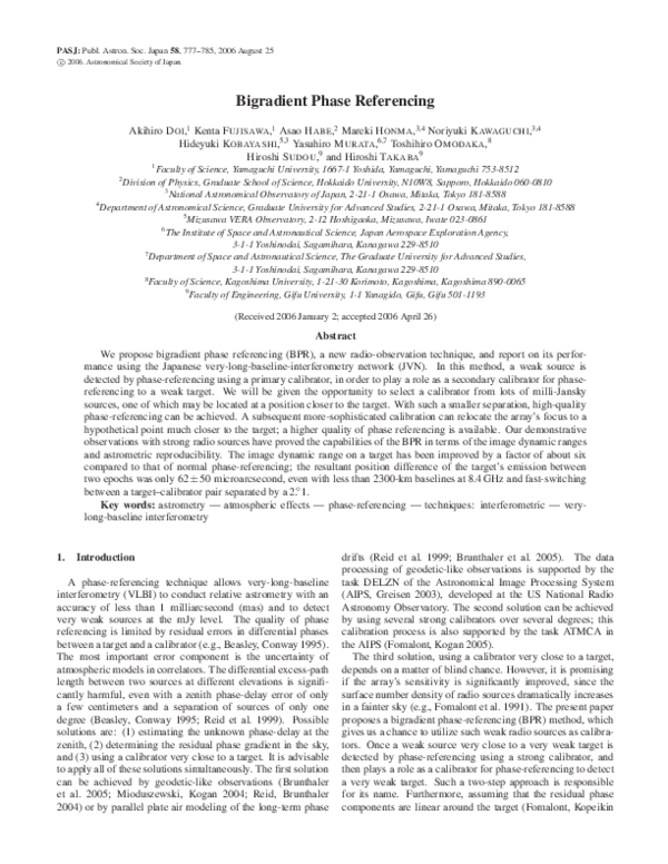 (PDF) Bigradient Phase Referencing