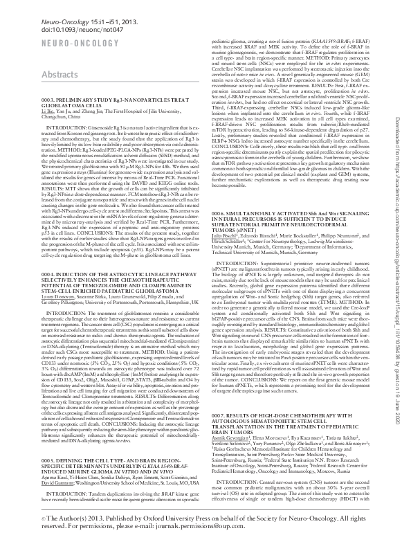(PDF) 0094 Integrated whole genome and RNA sequencing identifies novel ...