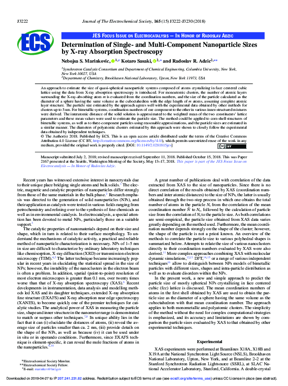 (PDF) Determination of Single- and Multi-Component Nanoparticle Sizes ...