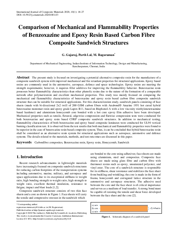 (PDF) Comparison of Mechanical and Flammability Properties of ...