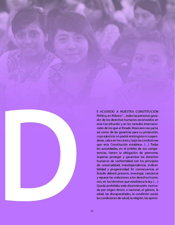 (PDF) Niñas y adolescentes, prioridad en la política de igualdad de género