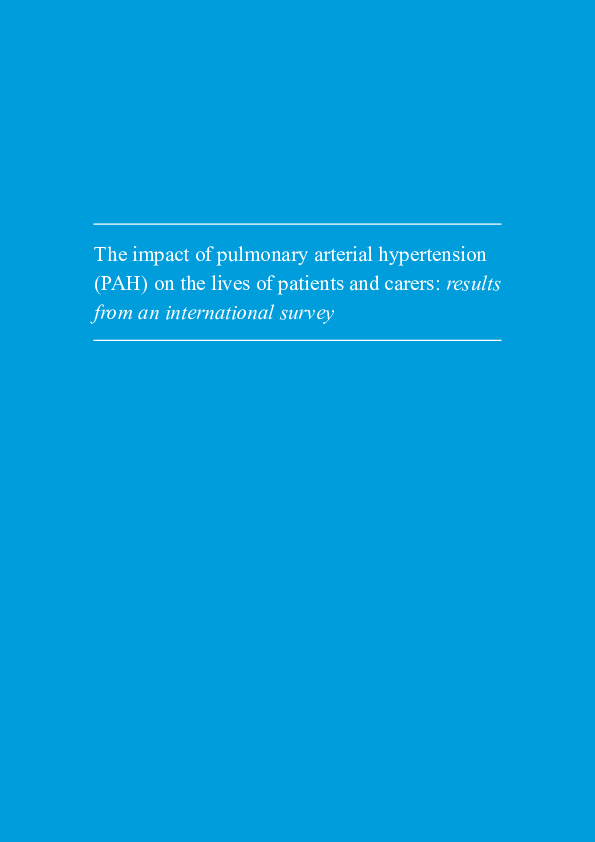 (PDF) The impact of pulmonary arterial hypertension ( PAH ) on the ...