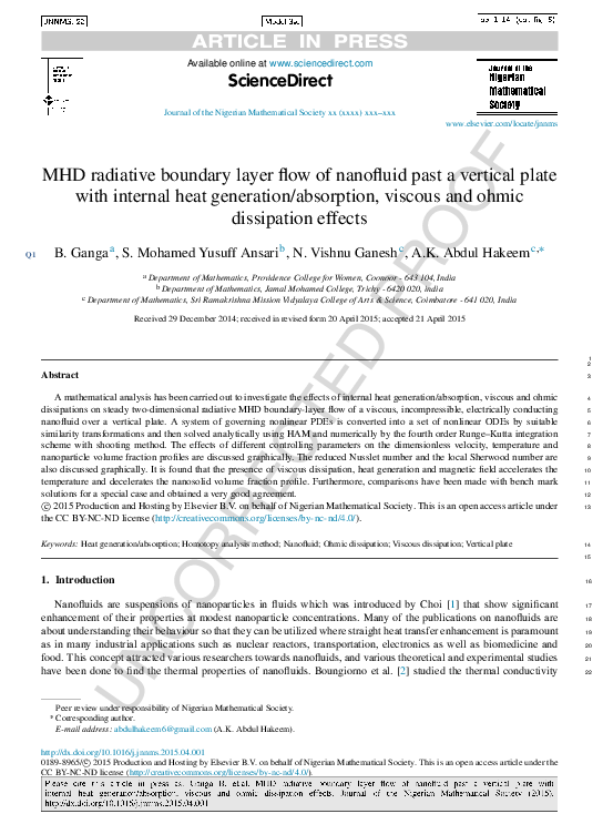 (PDF) MHD radiative boundary layer flow of nanofluid past a vertical ...
