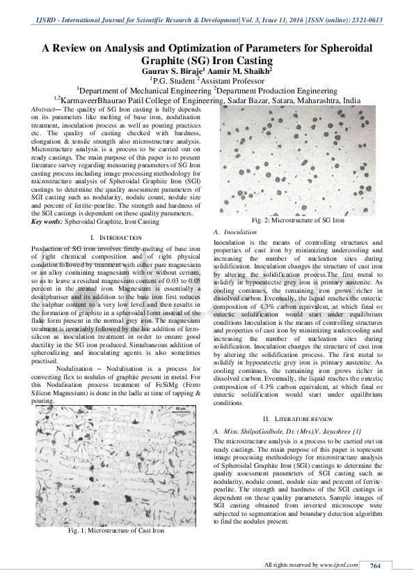 (PDF) A Review on Analysis and Optimization of Parameters for ...