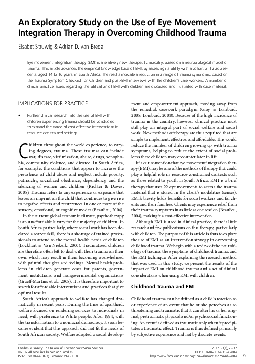 (PDF) An Exploratory Study on the Use of Eye Movement Integration ...