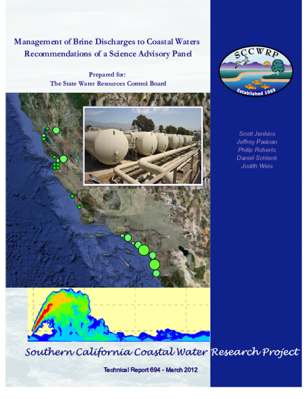 (PDF) State Water Resources Control Board Judith Weis Academia.edu