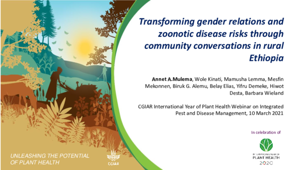 (PDF) Transforming gender relations and zoonotic disease risks through ...
