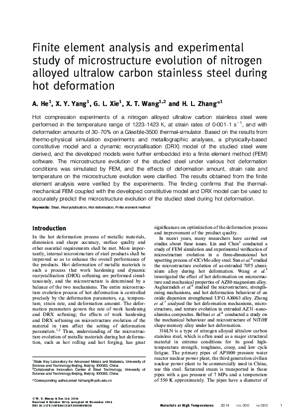 (PDF) Finite Element Analysis and Experimental Study on Rubber Waveform ...