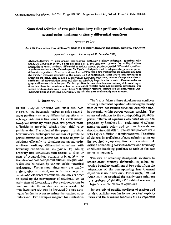 (PDF) Numerical solution of two-point boundary value problems in ...