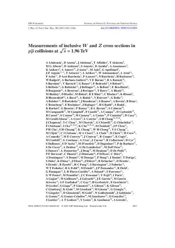 Measurements of inclusiveWandZcross sections in p\overline{p} collisions at \sqrt{s} = 1\hbox{.}96\, {{\rm TeV}}