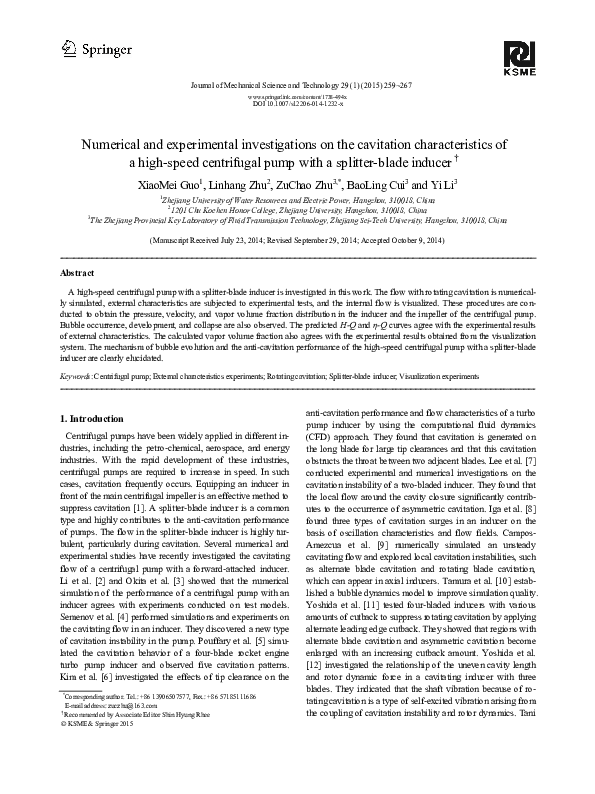 (PDF) Numerical and Experimental Investigations on Heat Transfer ...