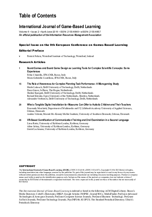 (PDF) Board Games and Board Game Design as Learning Tools for Complex ...