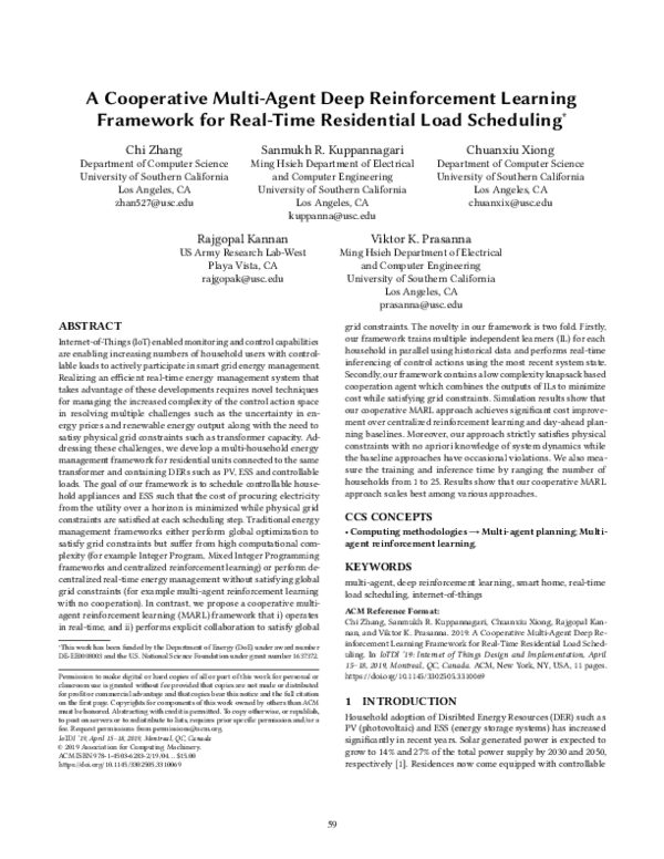 (PDF) A cooperative multi-agent deep reinforcement learning framework ...