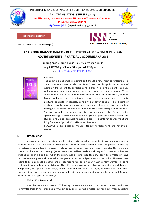 (PDF) International Journal of English Language, Literature and ...