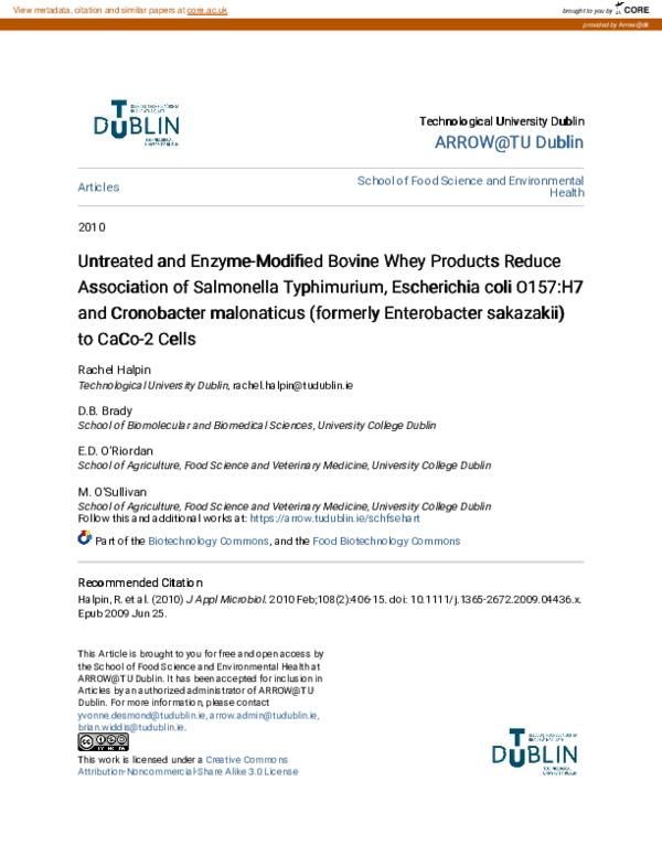 (PDF) Untreated and enzyme-modified bovine whey products reduce ...