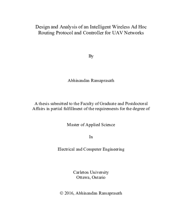 (PDF) Intelligent Wireless Ad Hoc Routing Protocol and Controller for ...