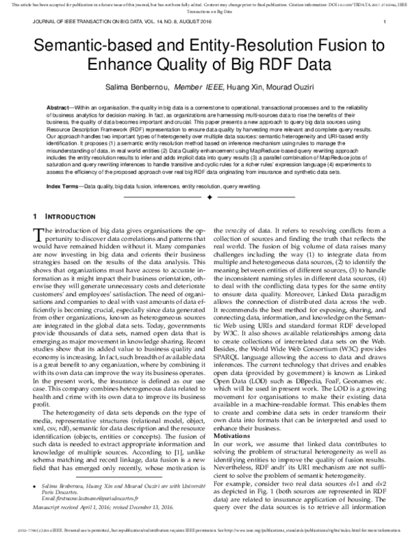 (PDF) Semantic-based and Entity-Resolution Fusion to Enhance Quality of ...