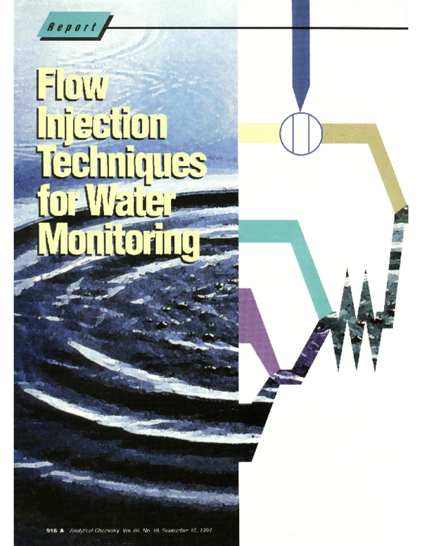(PDF) Flow injection techniques for water monitoring