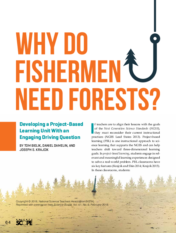 (PDF) Why Do Fishermen Need Forests? Developing a ProjectBased