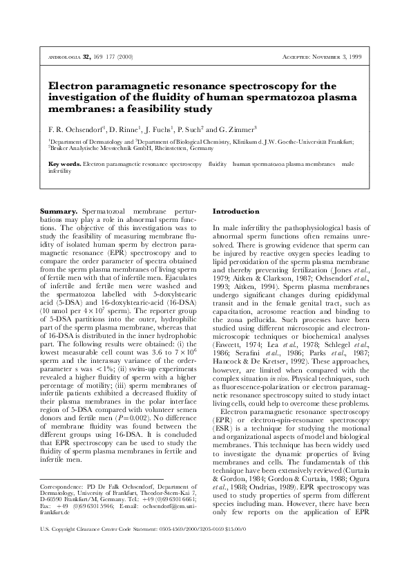 (PDF) Electron Paramagnetic Resonance Spectroscopy of Inorganic Materials