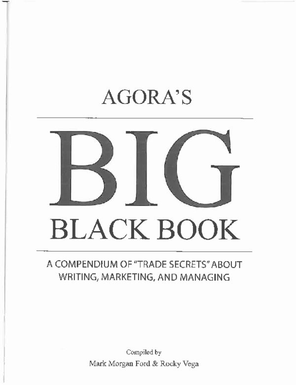 (PDF) The Big Black Book of Trade Secrets Rocky Vega Thais Santos