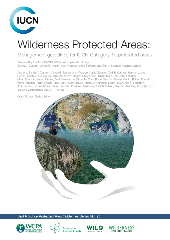 (PDF) Wilderness protected areas : management guidelines for IUCN ...
