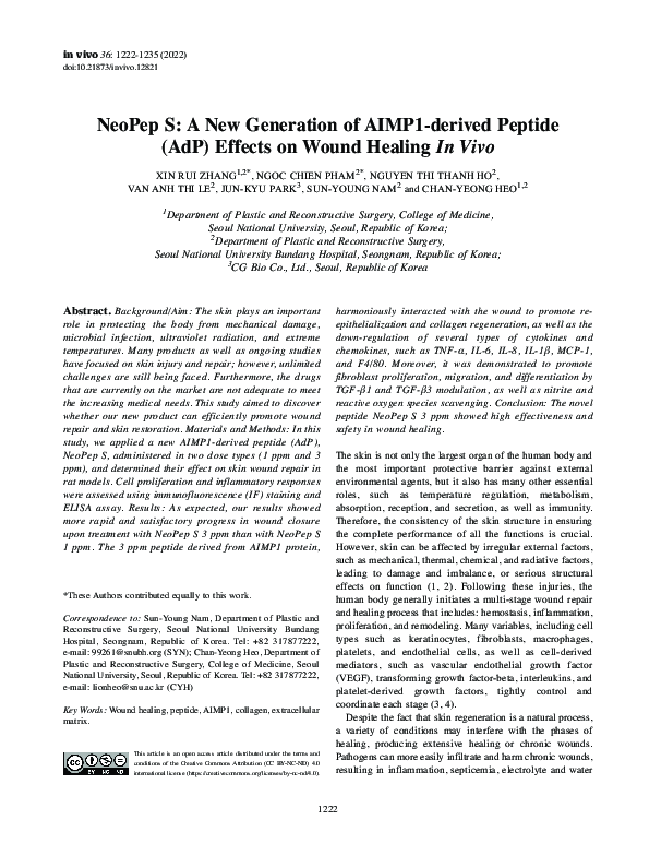 (PDF) NeoPep S: A New Generation of AIMP1-derived Peptide (AdP) Effects ...