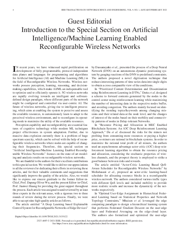 (PDF) Guest Editorial: Introduction to the Special Section on ...