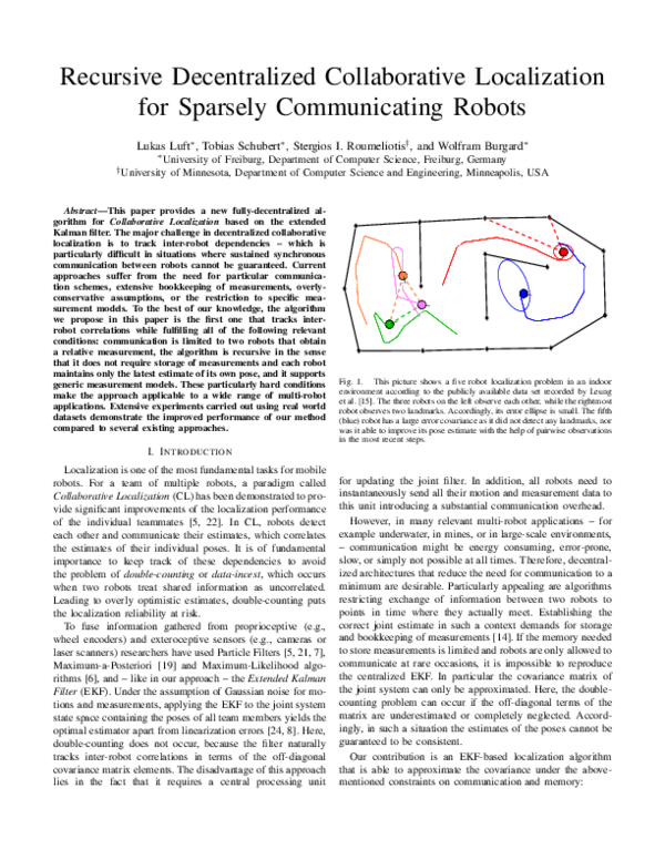 (PDF) Recursive Decentralized Collaborative Localization for Sparsely ...