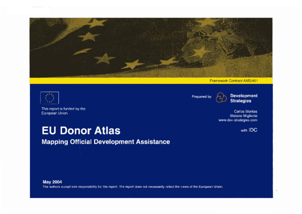 (PDF) EU donor atlas: Mapping Official Development Assistance