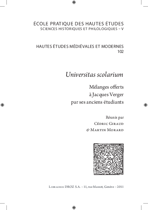 Un duc de Bourbon à la cour de l’empereur Charles IV Note sur les relations franco-impériales (1357-1359)