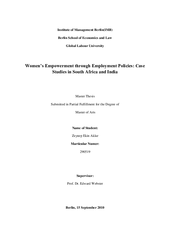 Case study on contemporary employment in india picture